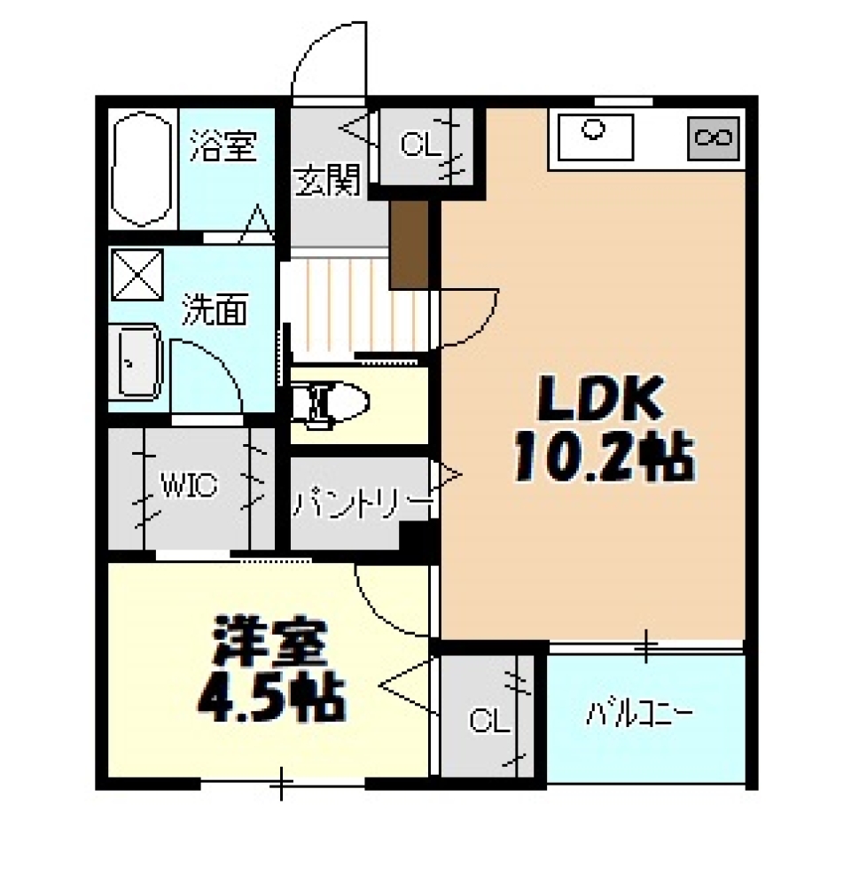 ゴルフ女子。の間取り図