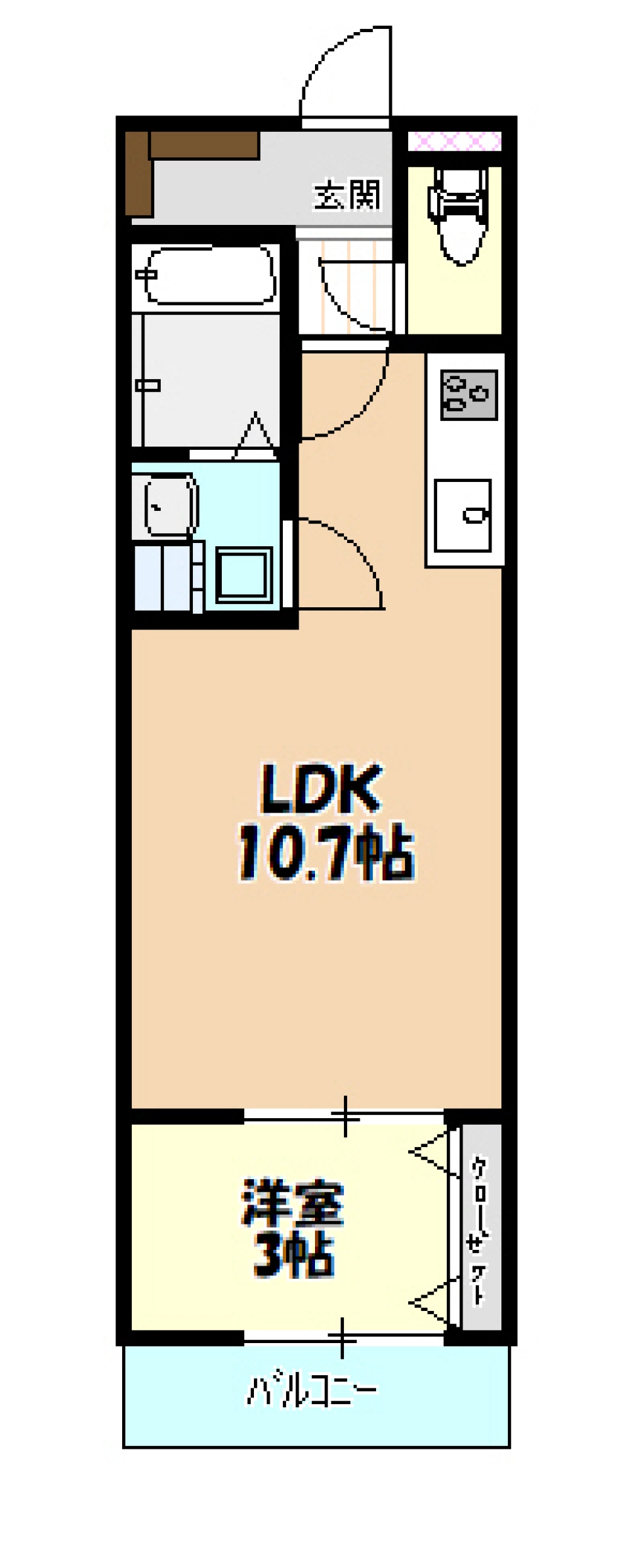 ペットと暮らせるあたらしいおうち。の間取り図