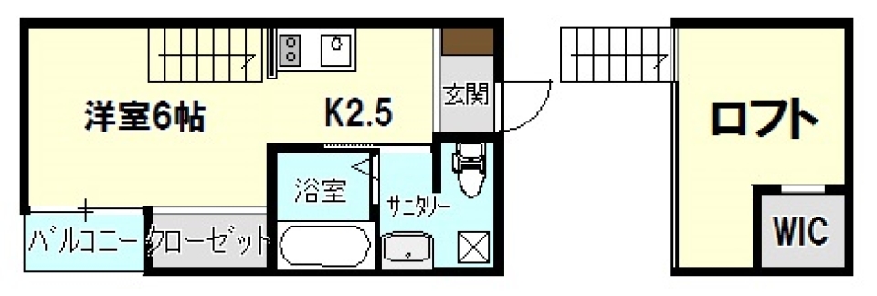 あかるいおうち。の間取り図