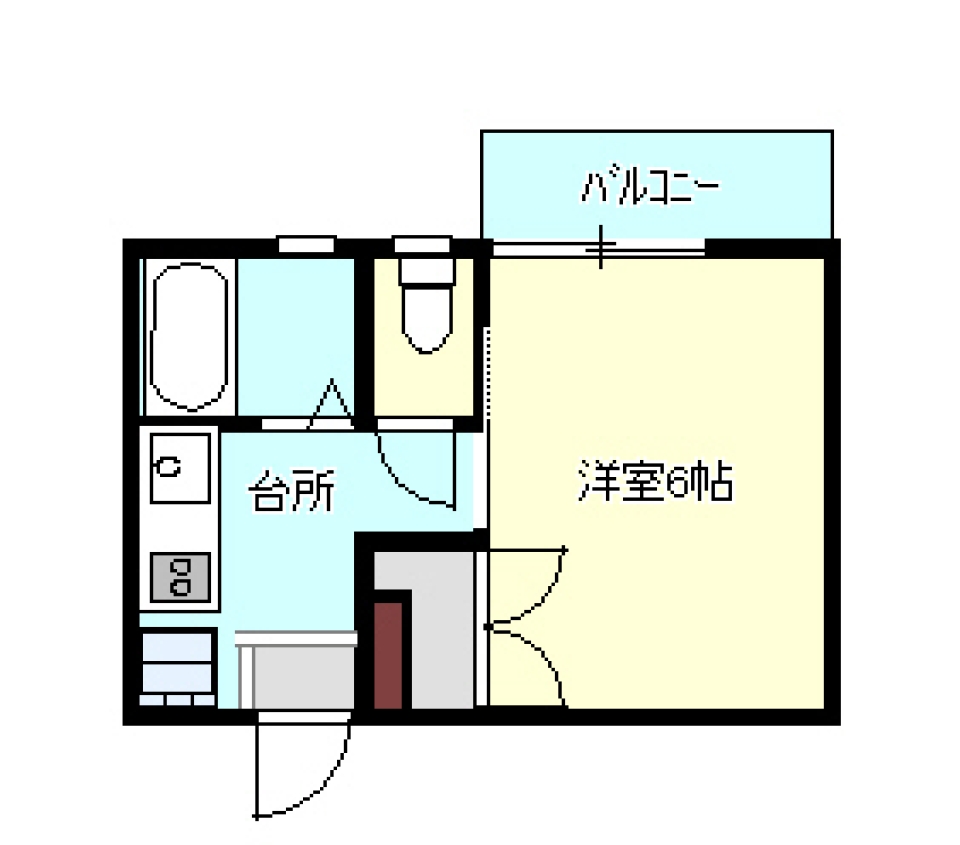 狭いなんて言わせない。の間取り図