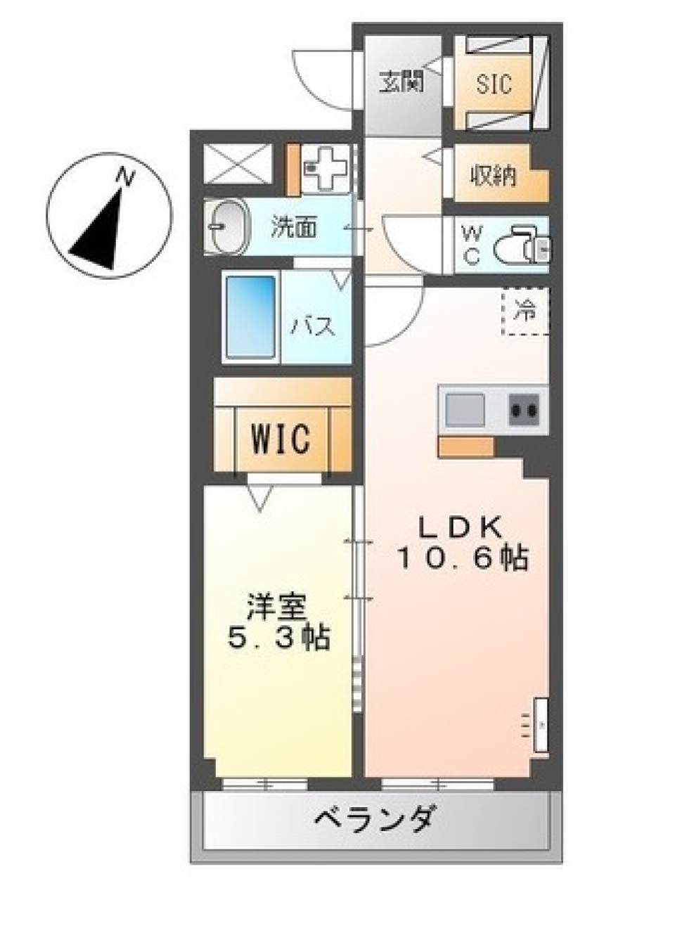 大容量シューズクローク　めざせ整理収納アドバイザーの間取り図