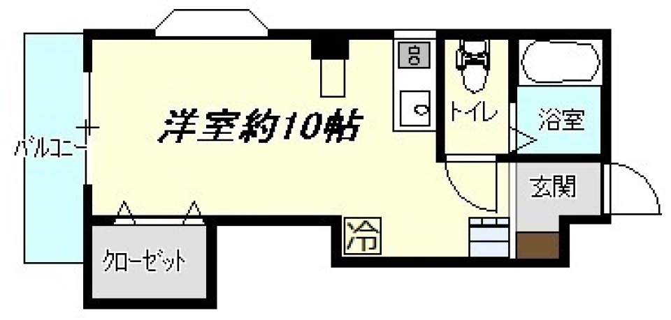 この部屋の片隅にの間取り図