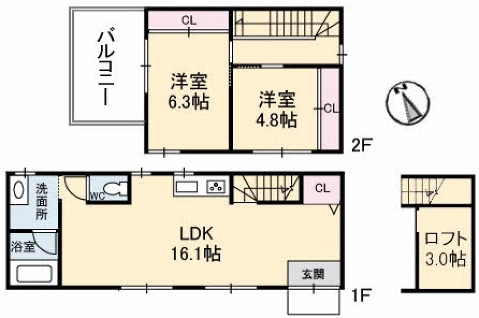 ボクの秘密基地へようこその間取り図