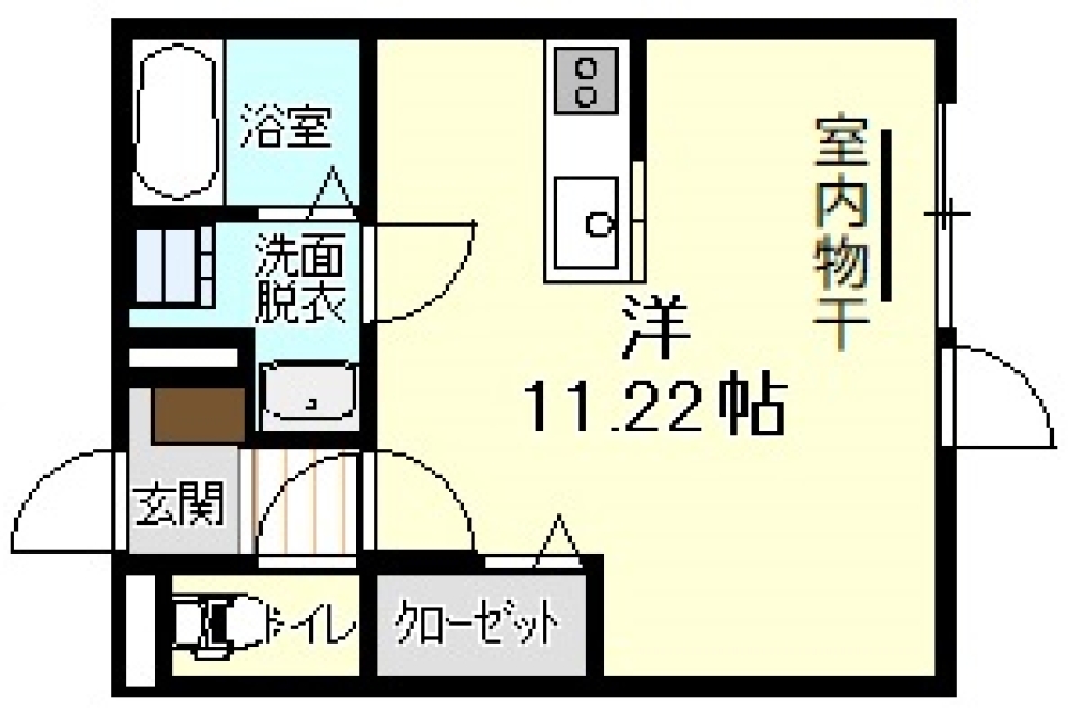 まるでアート作品の間取り図