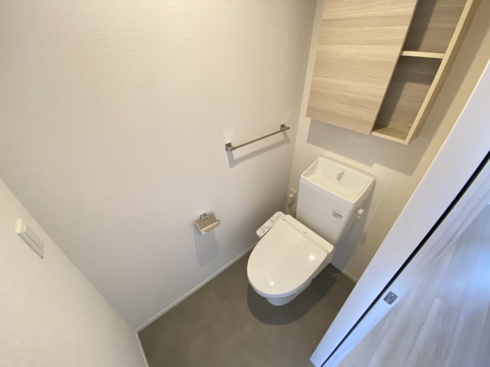 しっかり収納付きレストルーム