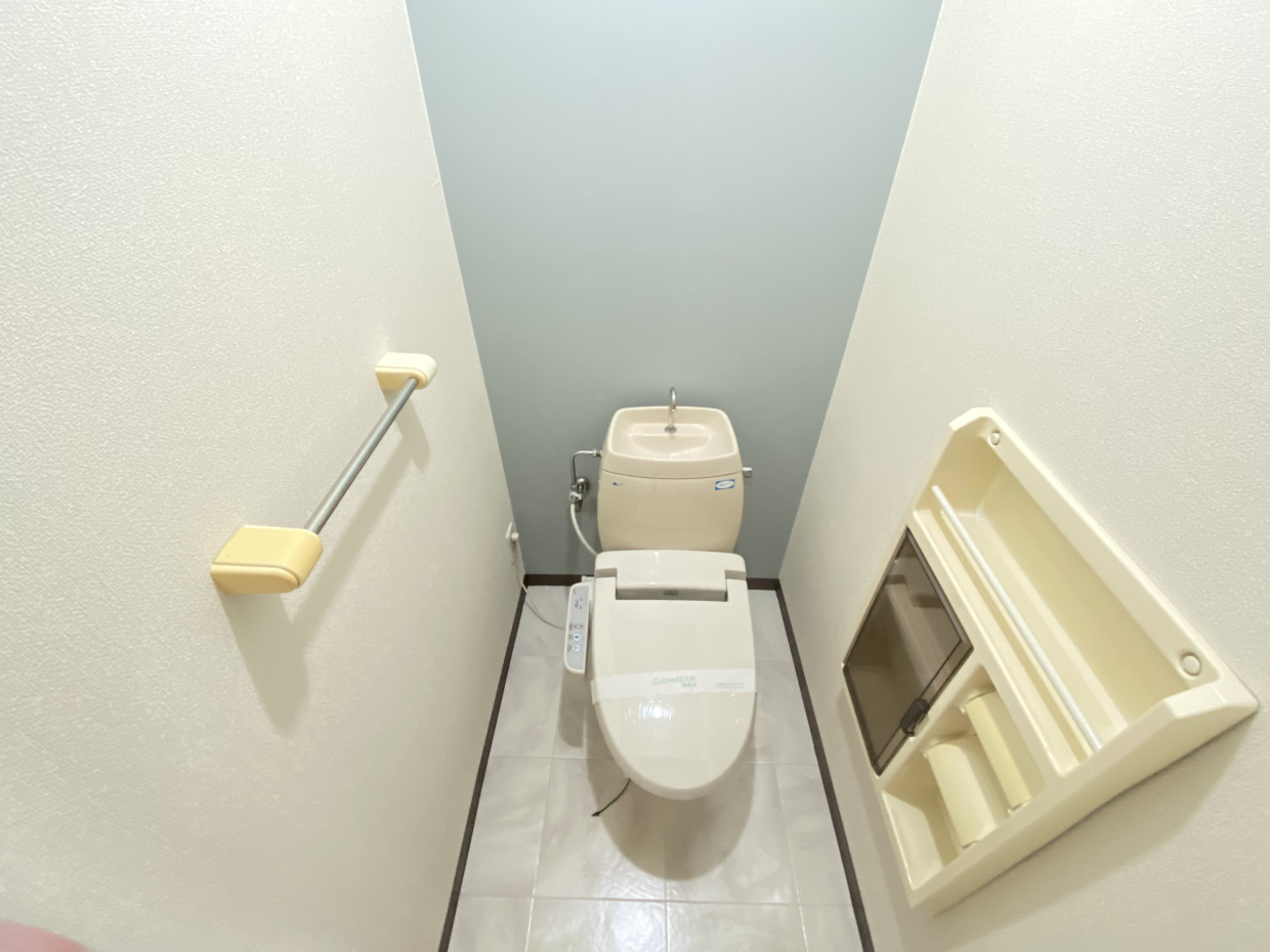 トイレもアースカラー