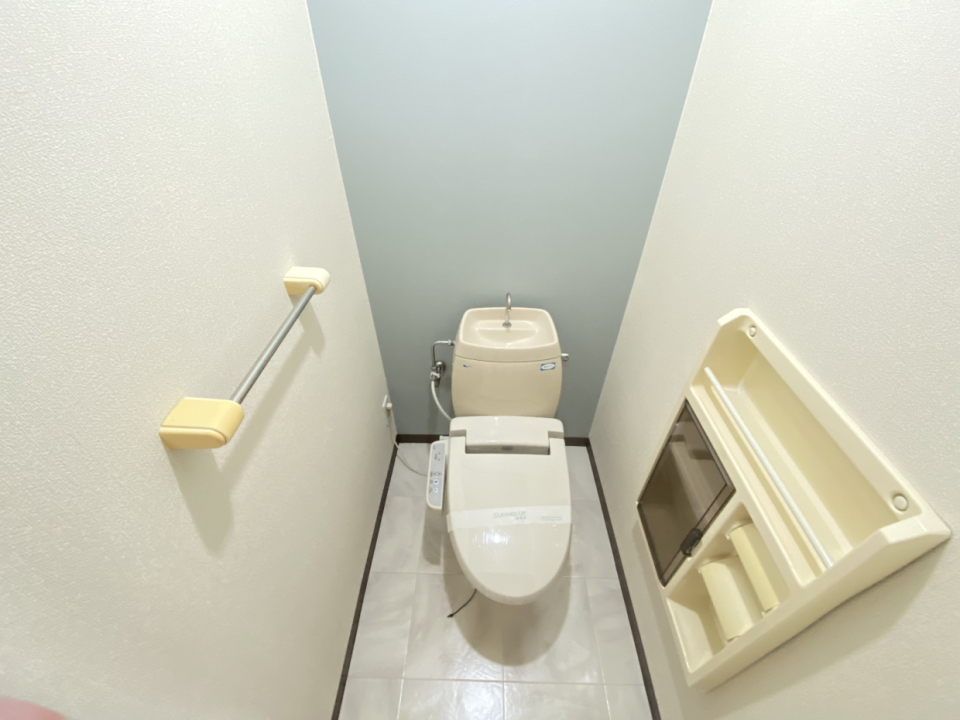 トイレもアースカラー