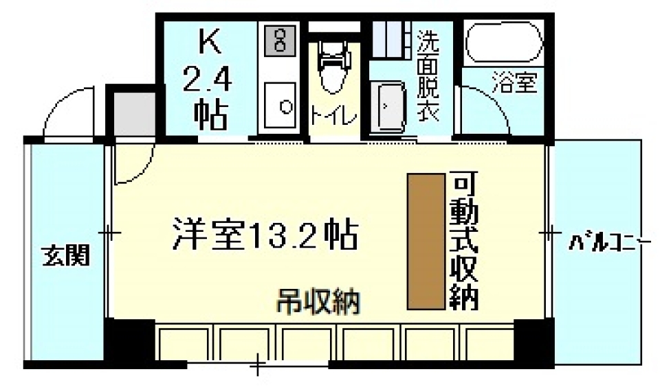 どこ入る？の間取り図
