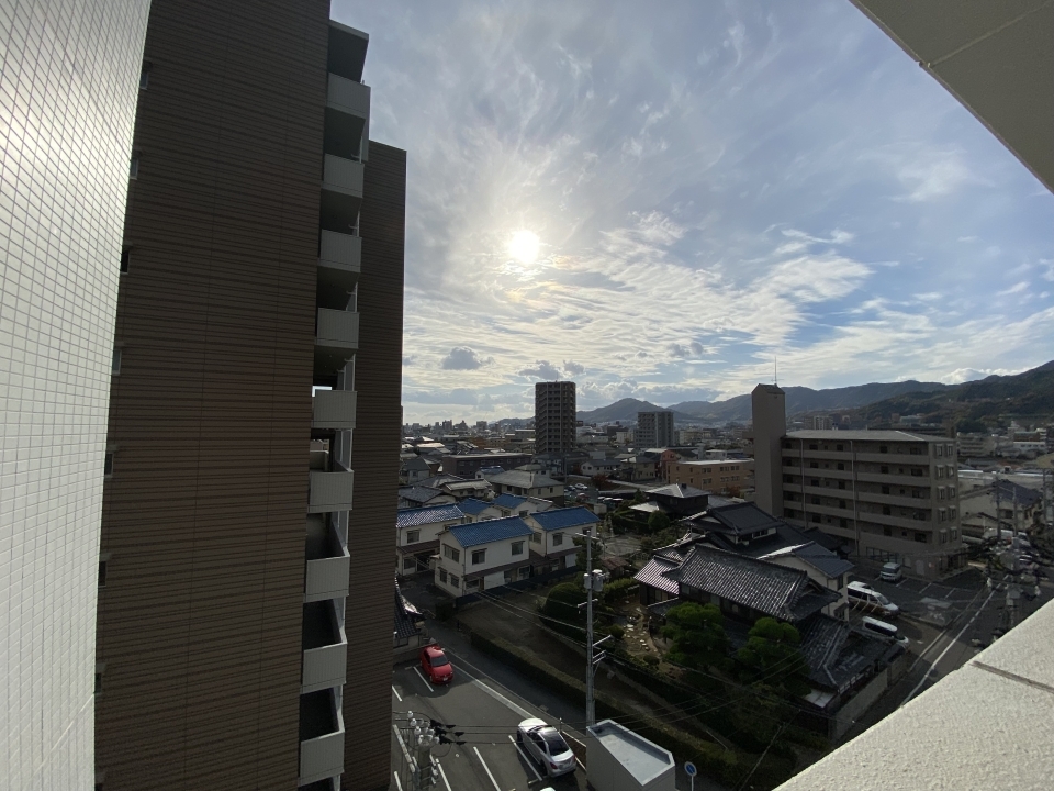 6階なので開放的
