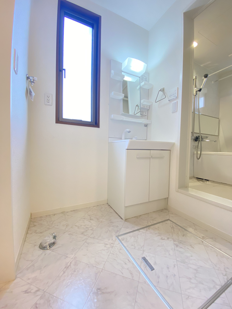 ゆったりパウダールーム