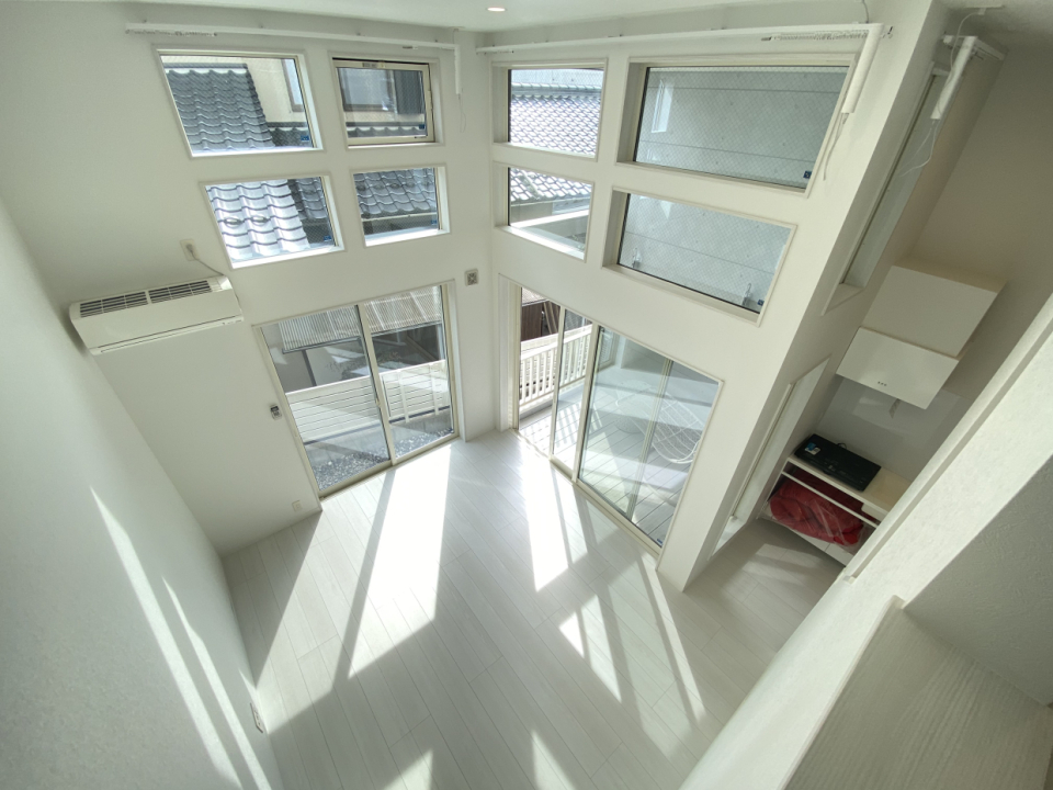 ロフトからの壮大な眺め
これでワンルーム