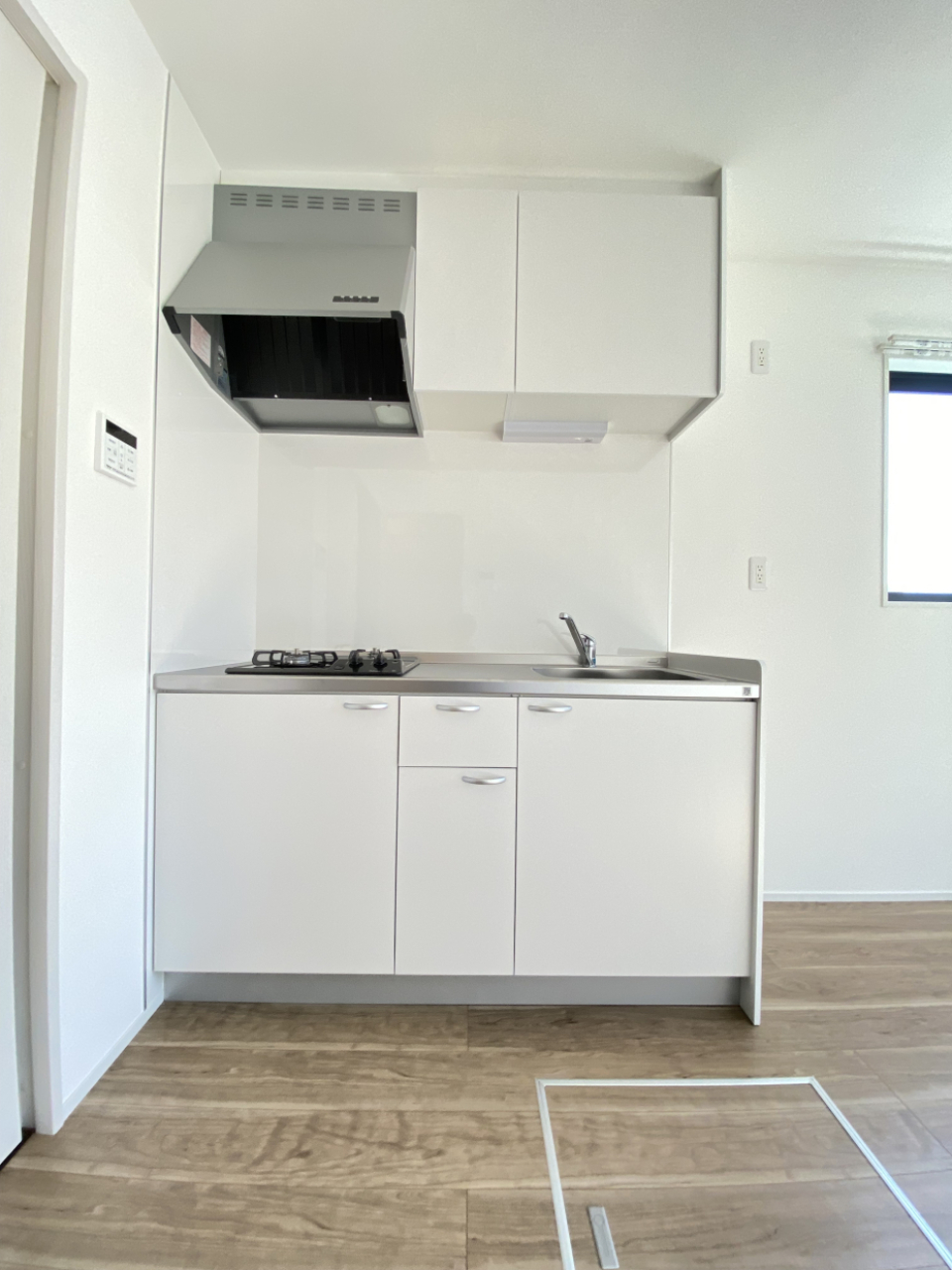 2口ガスコンロ付きシステムキッチン