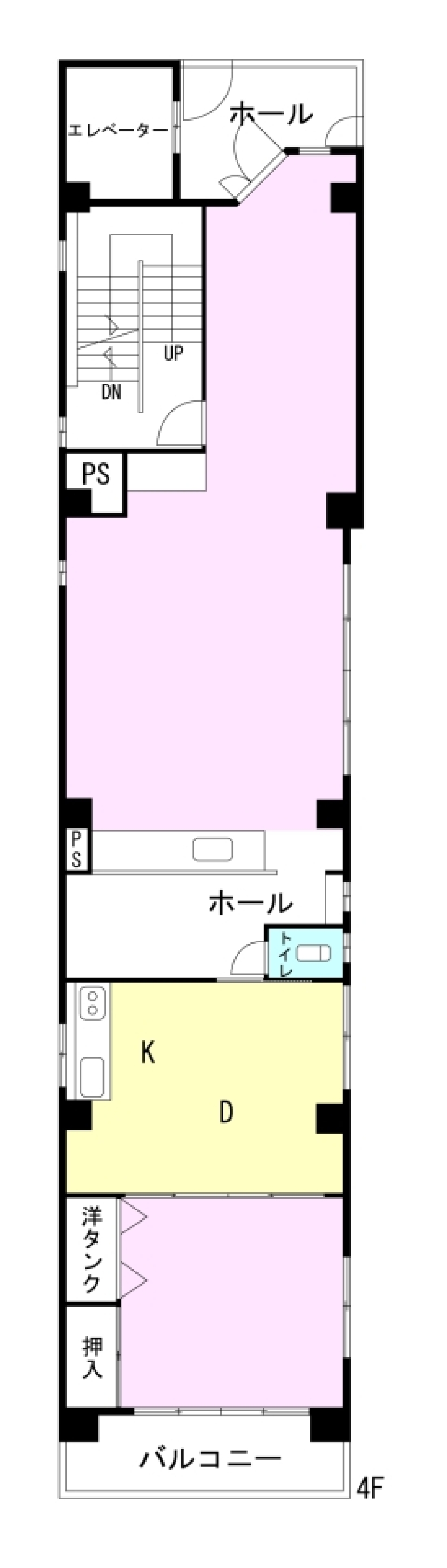 三島の一丁目一番地で、商売する。住みながら。の間取り図