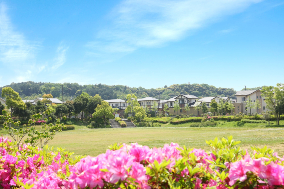四季折々のお花、自然を楽しむことができます。