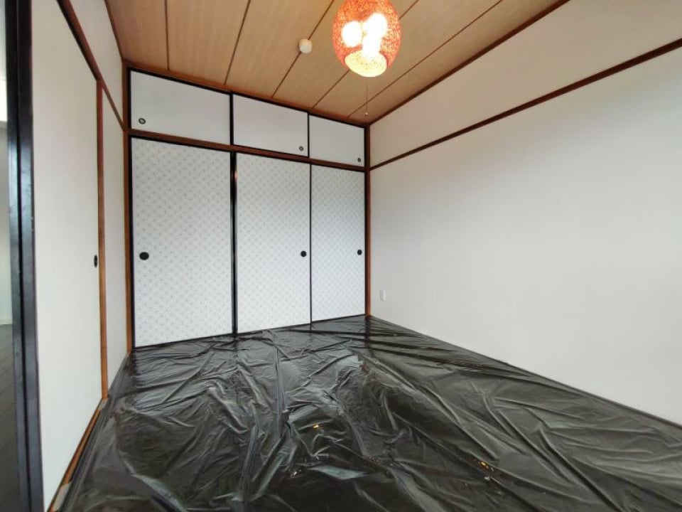 6帖の和室。押入もあります