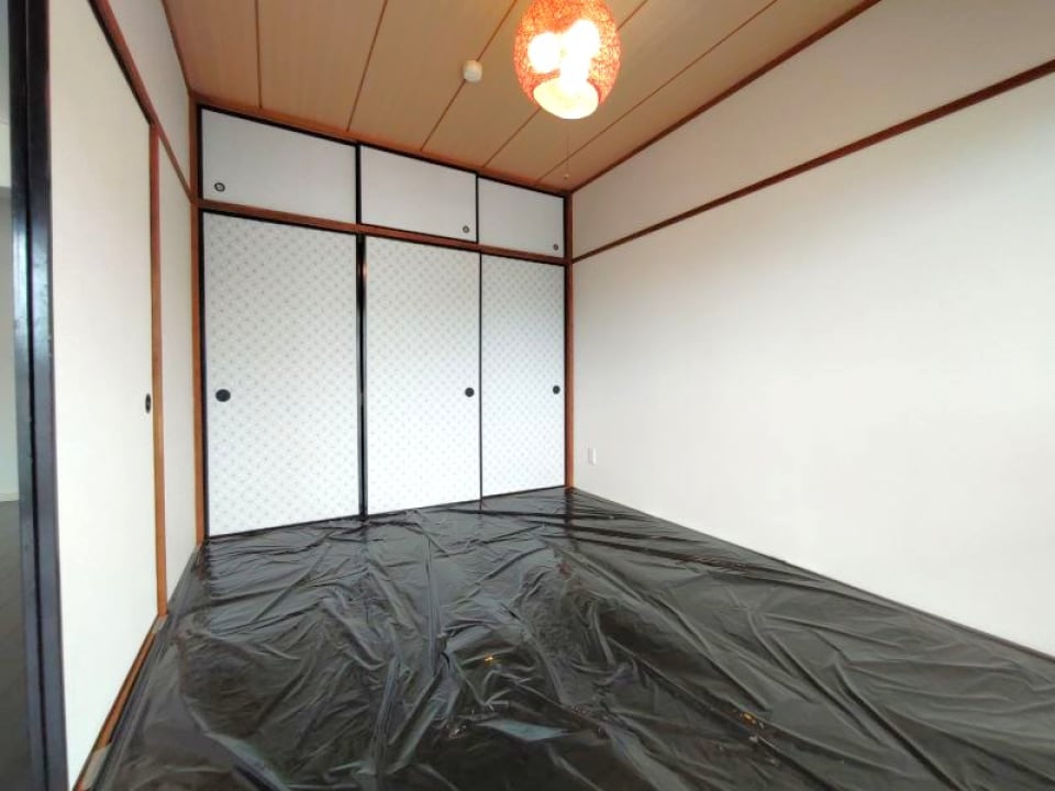 和室6帖には押入も完備しています